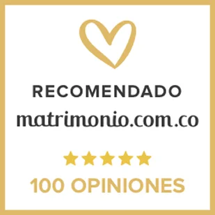 Reconocimiento de matrimonio.com.co, más de 100 opiniones positivas
